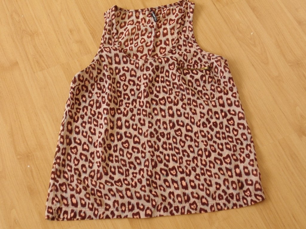 FB Sister - top met animal print maat L, Kleding | Dames, Meerkleurig, Maat 42/44 (L), Ophalen of Verzenden, Zo goed als nieuw