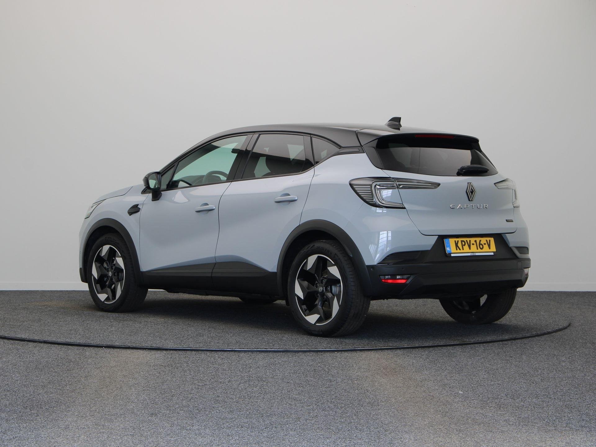 Renault Captur 1.8 E-Tech full hybrid 160 techno | Automaat, Auto's, 4 cilinders, Leder en Stof, Bedrijf, Hybride Elektrisch/Benzine