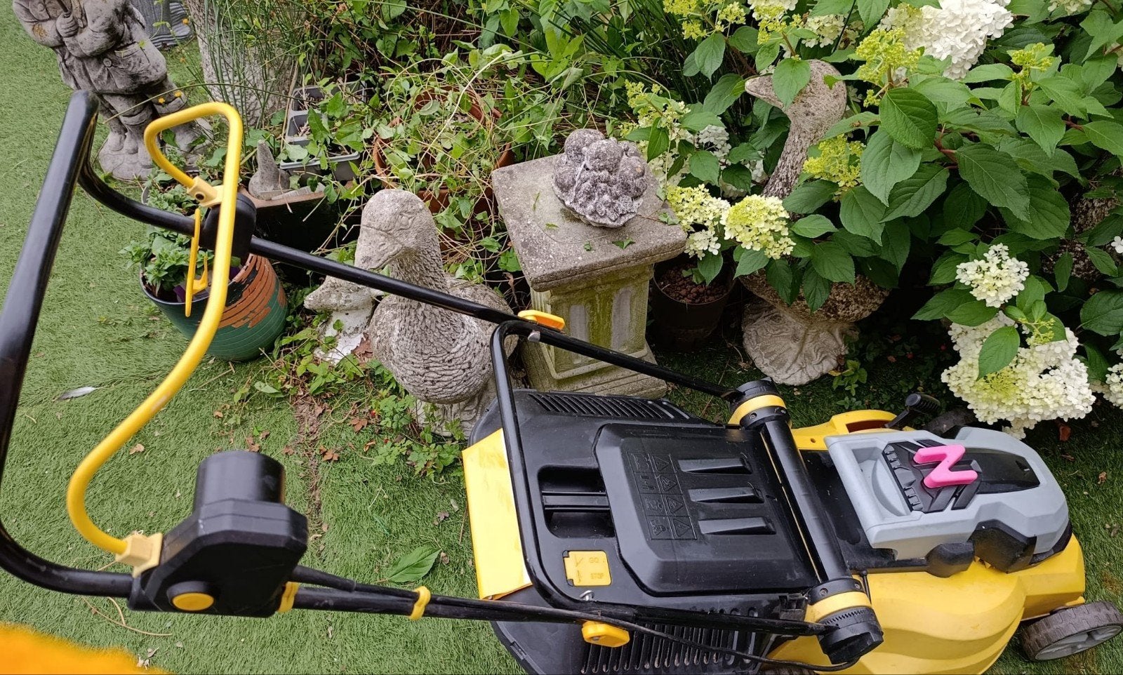 Topcraft elektrische grasmaaier, Tuin en Terras, Grasmaaiers, Ophalen, Zo goed als nieuw, Elektrische grasmaaier, Topcraft