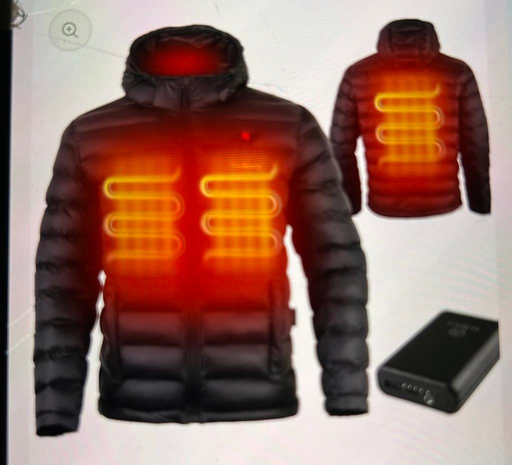 99 stuks verwarmde kleding., Tuin en Terras, Werkkleding, Zo goed als nieuw, Dames, Heren, Kinderen, Jas, Ophalen