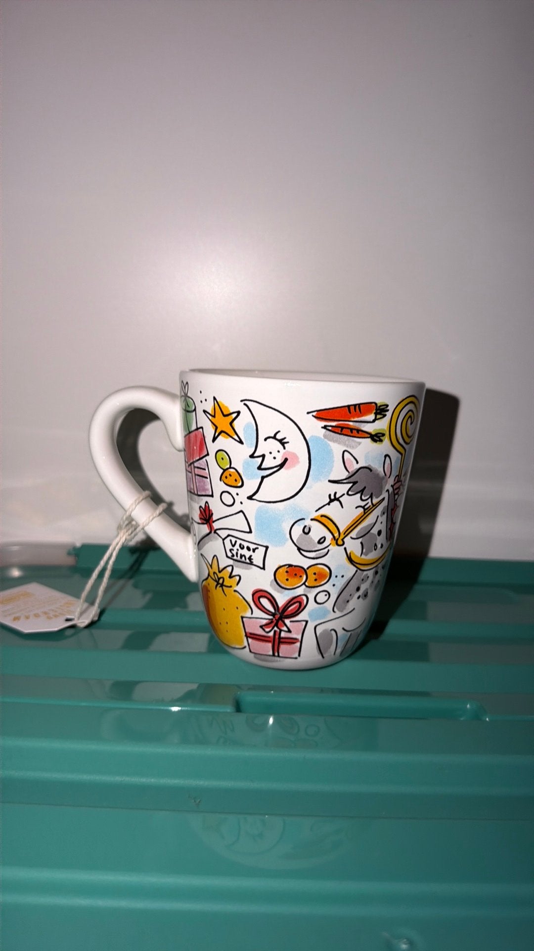 Blond amsterdam sinterklaas mok, Ophalen, Zo goed als nieuw, Aardewerk, Kop(pen) en/of Schotel(s)