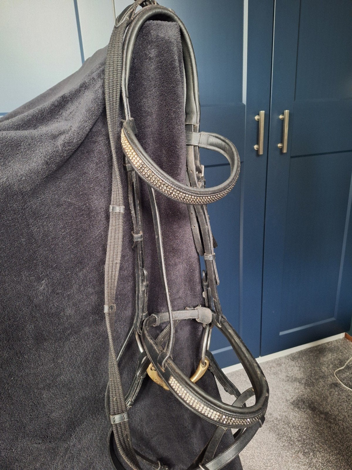 Hoofdstel full, Dieren en Toebehoren, Paarden en Pony's | Hoofdstellen en Tuigage, Ophalen of Verzenden, Dressuur