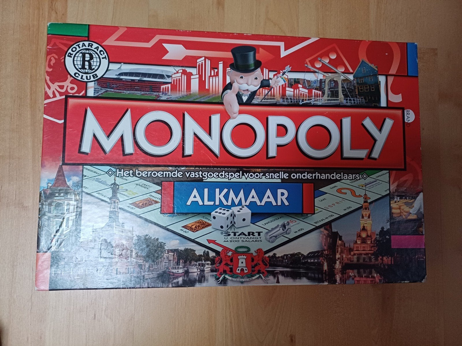 Monopoly Alkmaar - Het beroemde vastgoedspel, Ophalen of Verzenden, Gebruikt, Brand