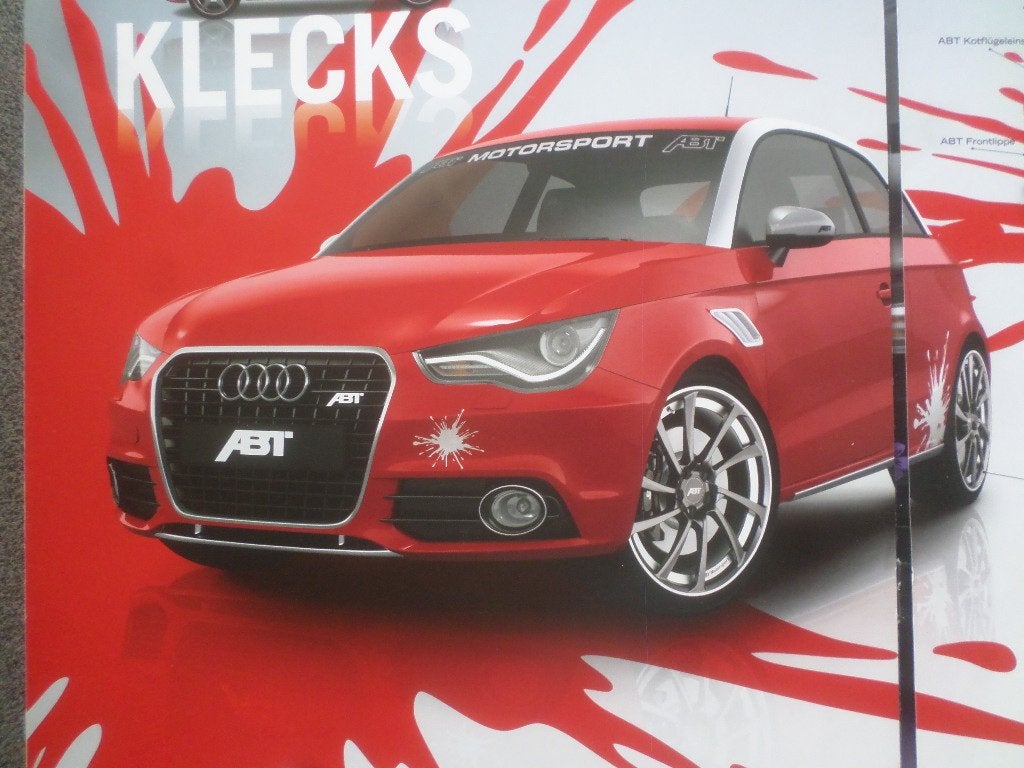 Audi A1 Abt Tuning Brochure, Ophalen of Verzenden
