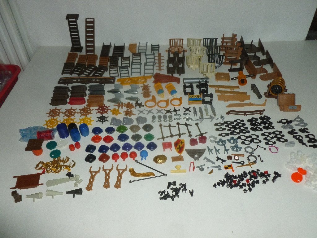 Playmobil Onderdelen Schepen+Piraten Prijs Per Stuk Vanaf, Ophalen of Verzenden, Gebruikt, Losse onderdelen, Boot/Schip