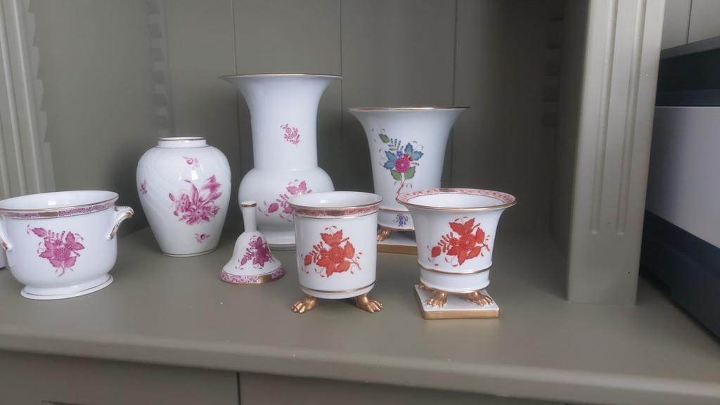 Exclusieve Herend Porselein Collectie - In één koop, Antiek en Kunst, Antiek | Porselein, Ophalen of Verzenden