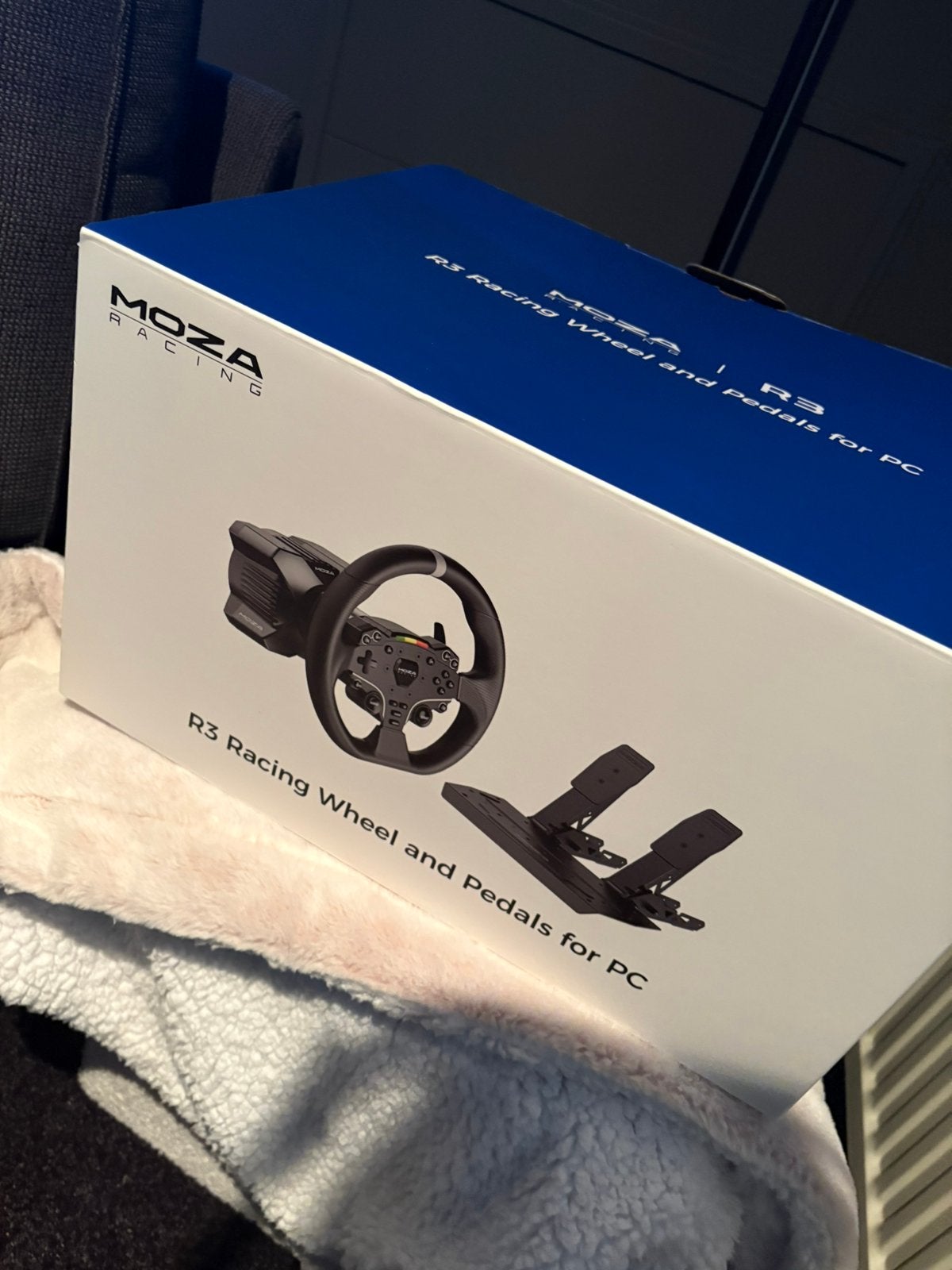 Moza r3 race stuur pc, Ophalen, Zo goed als nieuw