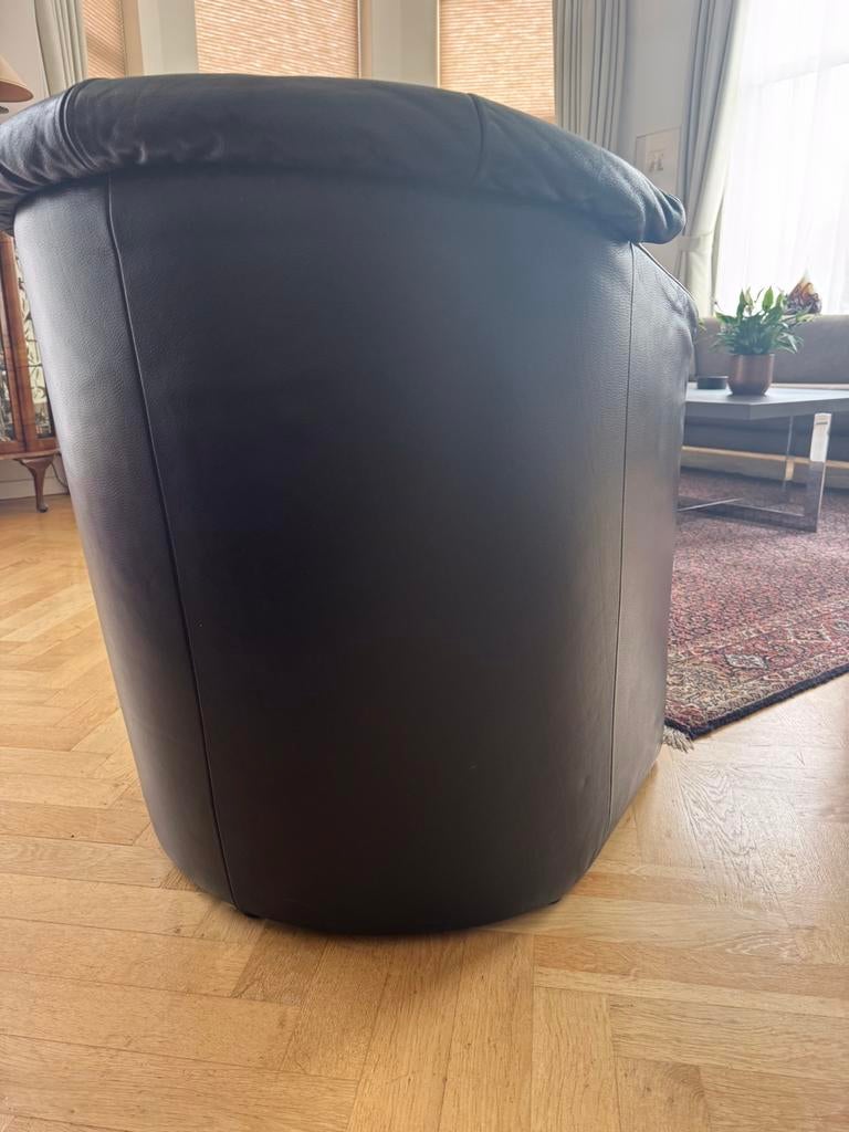 Leuk rolf benz stoeltje  kleur zwart, Ophalen, Gebruikt, Minder dan 75 cm, Leer