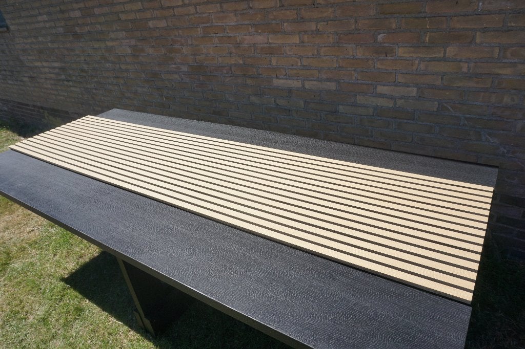 Akoestische panelen lattenwand - 2 kleuren, Huis en Inrichting, Woonaccessoires | Overige, Ophalen, Gebruikt