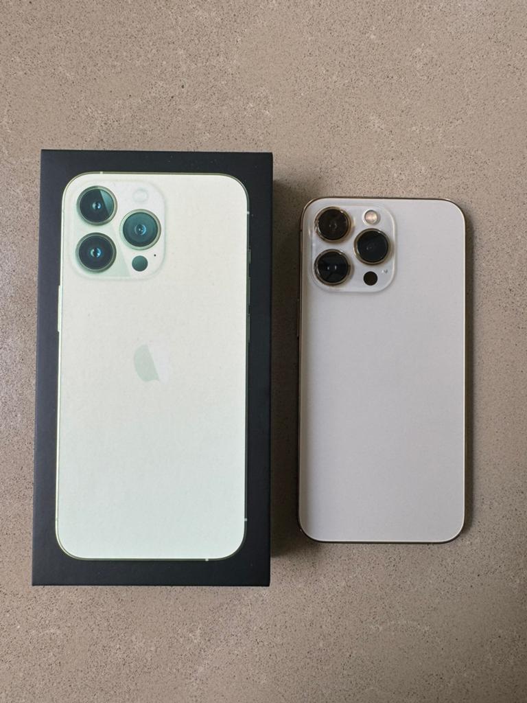 Apple iPhone 13 Pro 256GB goud beige simlockvrij met doos, 256 GB, Gebruikt, Ophalen of Verzenden, IPhone 13 Pro