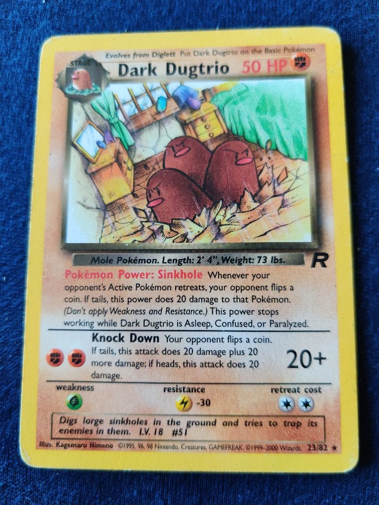 Dark Dugtrio - Team Rocket 23/82 - Good, Ophalen of Verzenden, Nieuw