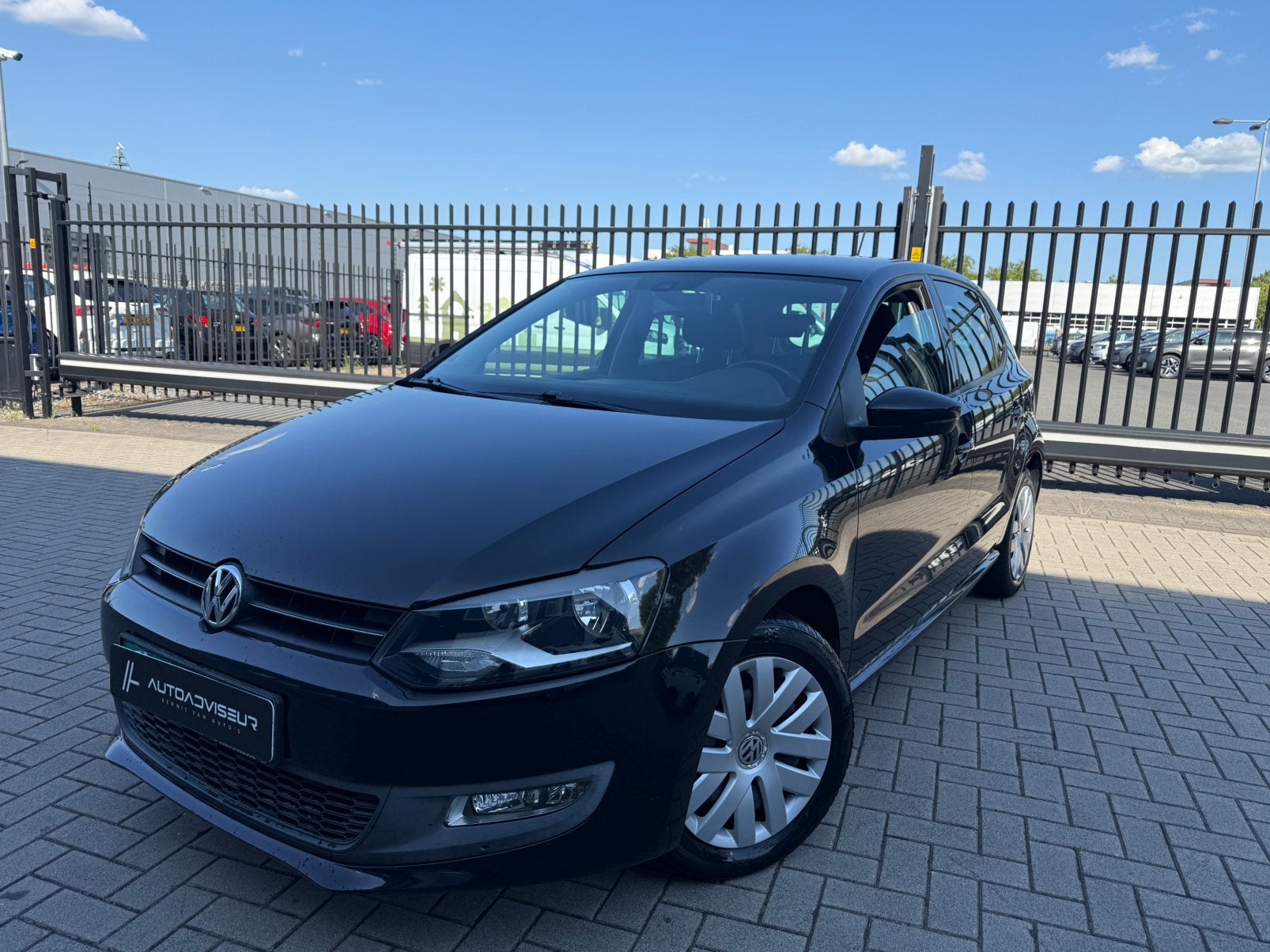 Volkswagen Polo 1.4 FSI 86Pk Highline 2010 5D|Garantie|Top, Voorwielaandrijving, Euro 5, Zwart, 4 cilinders