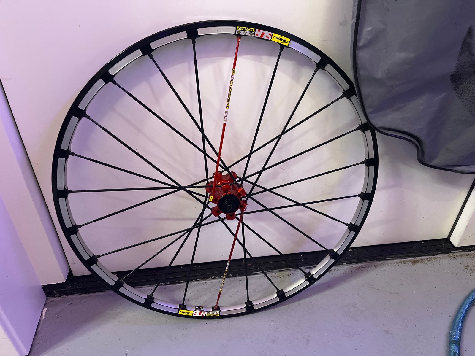 Mavic Crossmax SLR 26 inch wiel met Campagnolo wieltas, Fietsen en Brommers, Wiel, Gebruikt, Ophalen of Verzenden, Aluminium