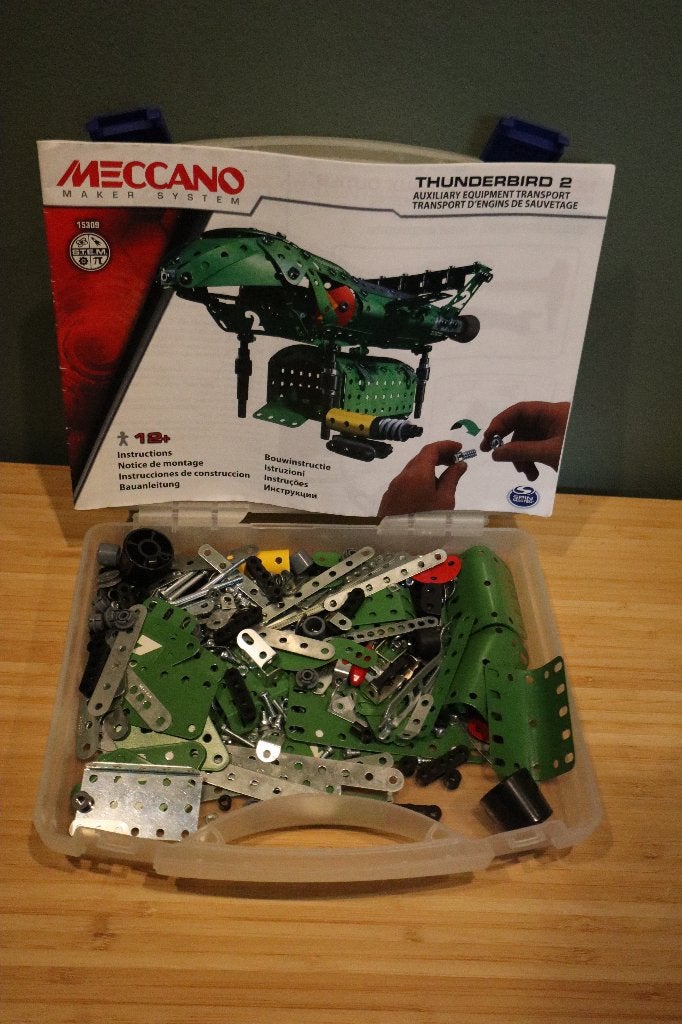 mecano set Thunderbird 2, Ophalen of Verzenden, Gebruikt