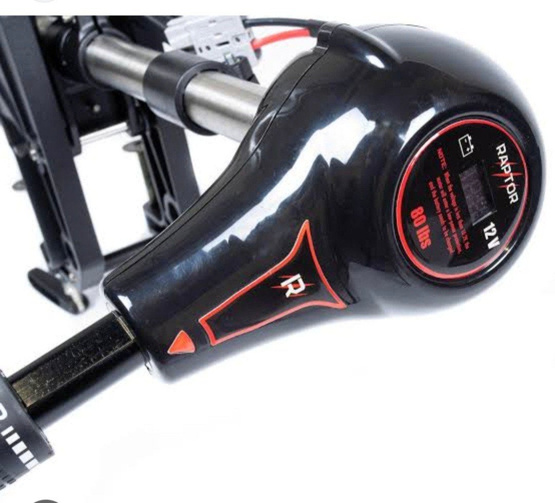 Raptor 80lbs 12volt borstelloze electromotor, Watersport en Boten, Ophalen, Zo goed als nieuw, Overige typen