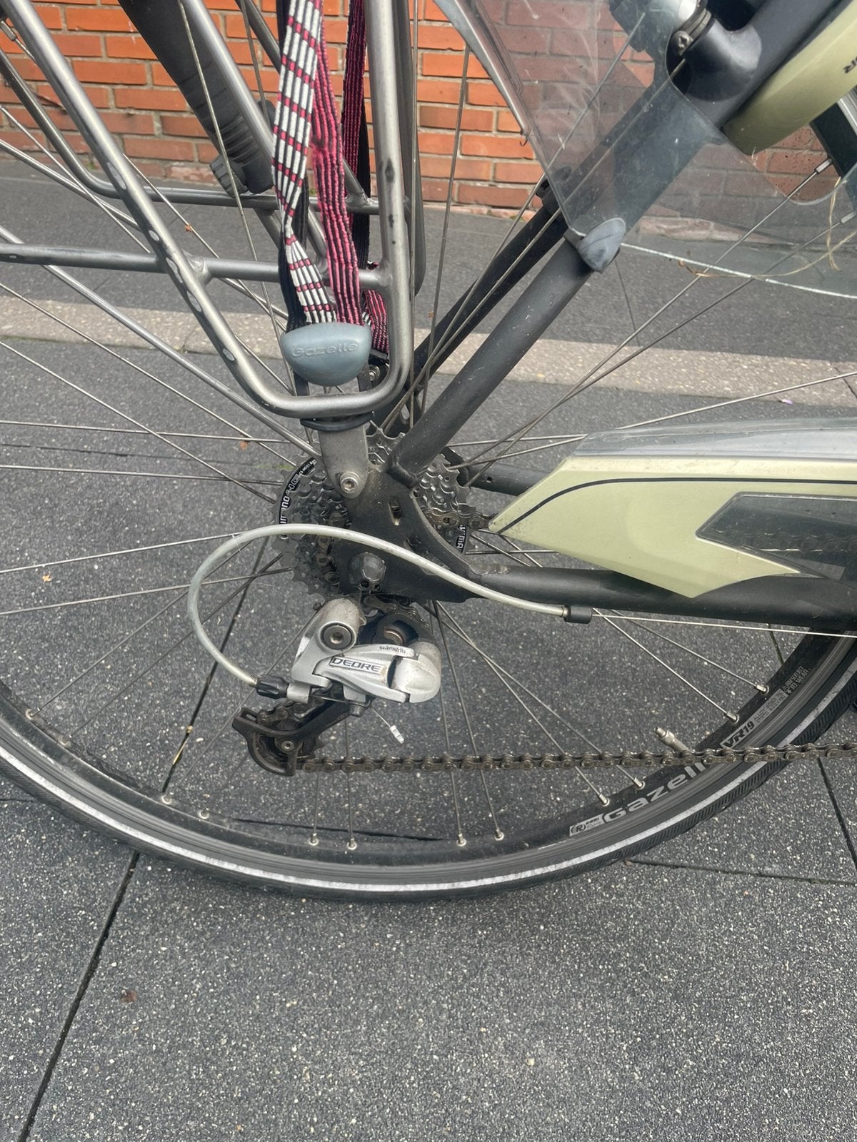 Gazelle Fuente Xtra Damesfiets, Ophalen, Velgrem, Versnellingen, Gazelle