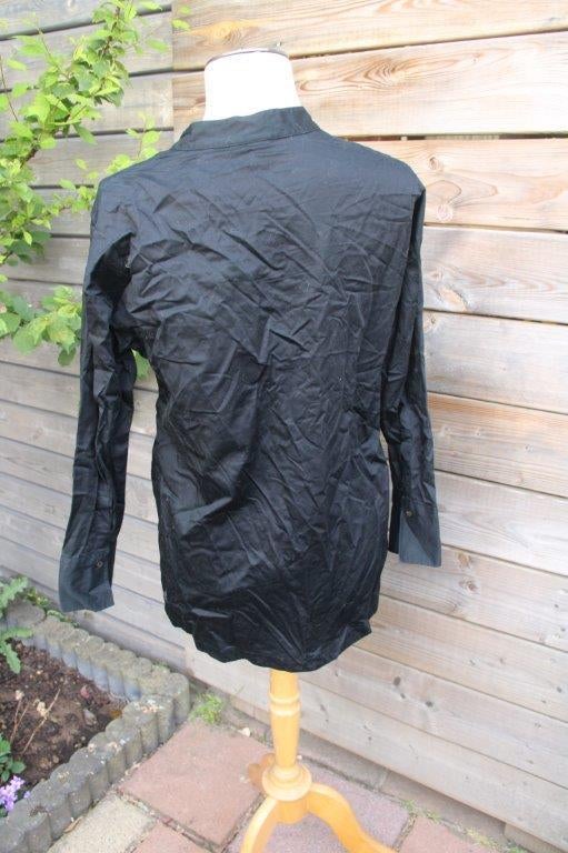Blouse zwart 1863 by Eterna mt 36 Vaste prijs, Verzenden, Zwart, Zo goed als nieuw, Maat 36 (S)