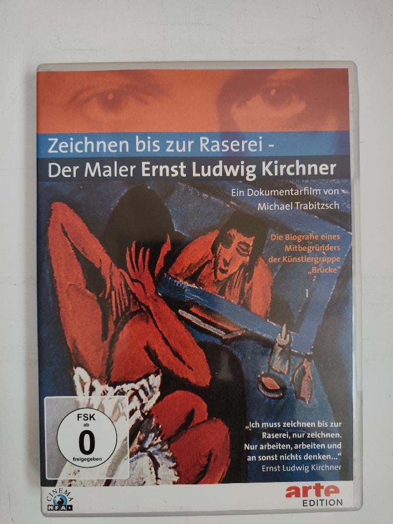 Zeichnen bis zur Raserei - Der Maler Ernst Ludwig Kirchner, Cd's en Dvd's, Dvd's | Documentaire en Educatief, Zo goed als nieuw