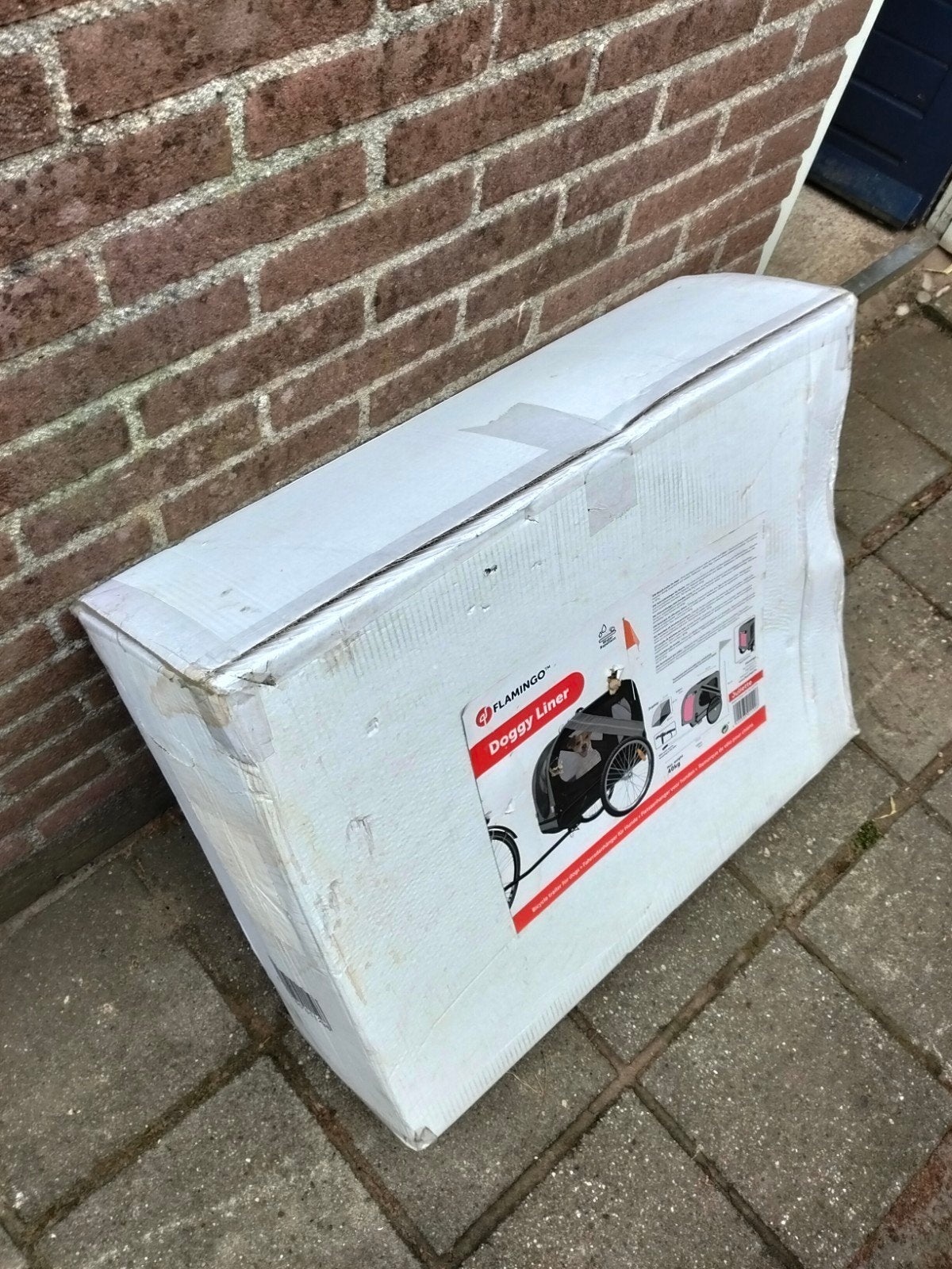 Flamingo Doggy Liner Juliette Hondenkar - Nieuw in doos, Fietsen en Brommers, Ophalen, Nieuw, Hondenkar