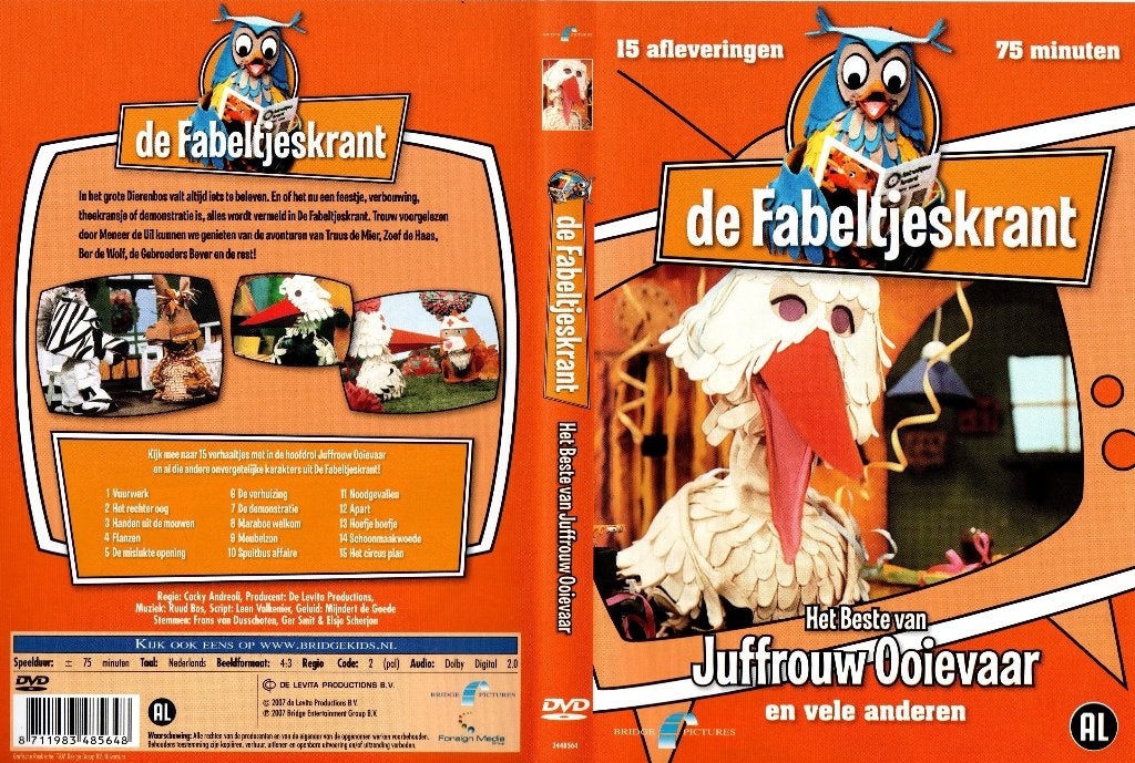 De Fabeltjes krant, Het beste van juffrouw Ooievaar, Alle leeftijden, Ophalen of Verzenden, Zo goed als nieuw