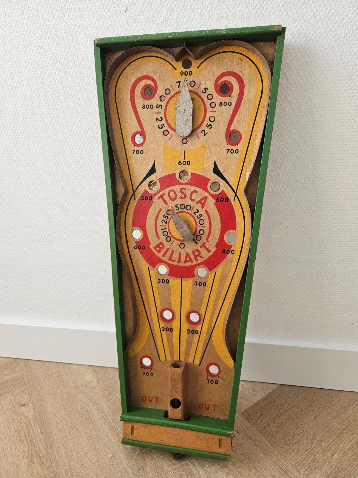 Vintage Tosca Biliart Flipperkast Spel, Ophalen of Verzenden