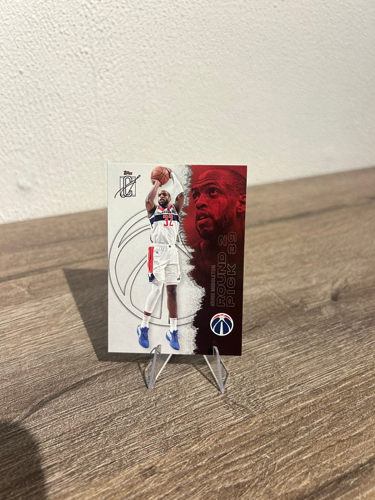 Khris Middleton 2026 Topps Signature Class #12 Wizards, Ophalen of Verzenden, Zo goed als nieuw, Plaatje