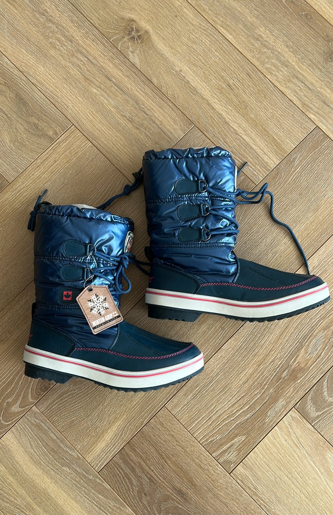 Wintergrip blauwe snowboots maat 39, Blauw, Snowboots, Nieuw, Ophalen of Verzenden