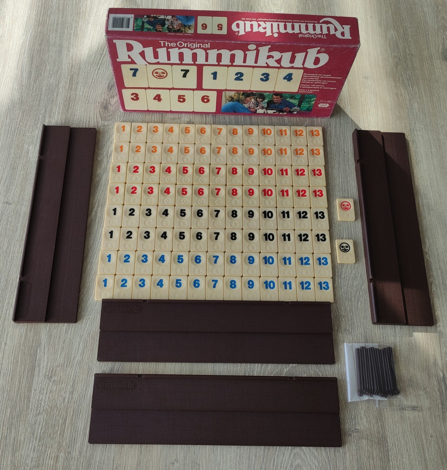 RUMMIKUB 400 van GOLIATH 40 x 30 STENENMAAT JAREN 80, Ophalen of Verzenden