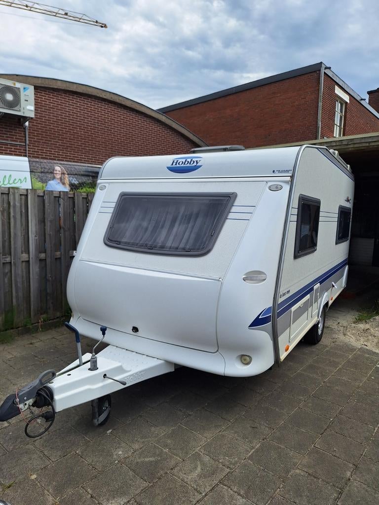 Hobby 440 SF de luxe easy modeljaar 2005
 , Caravans en Kamperen, Caravans, Ringverwarming, Hobby, Treinzit, Particulier