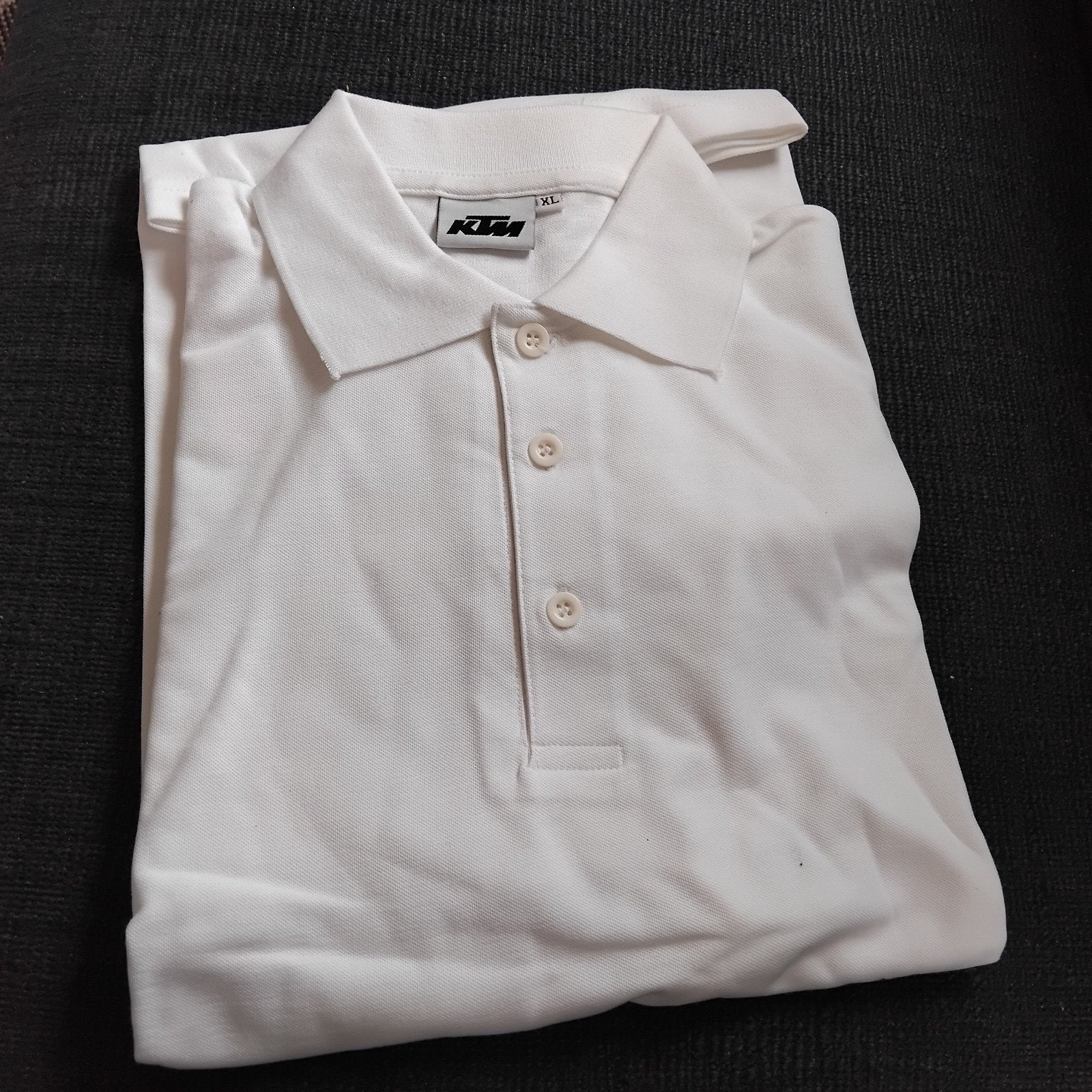 KTM polo motorbeurs, Ophalen of Verzenden, Maat 56/58 (XL), Zwart