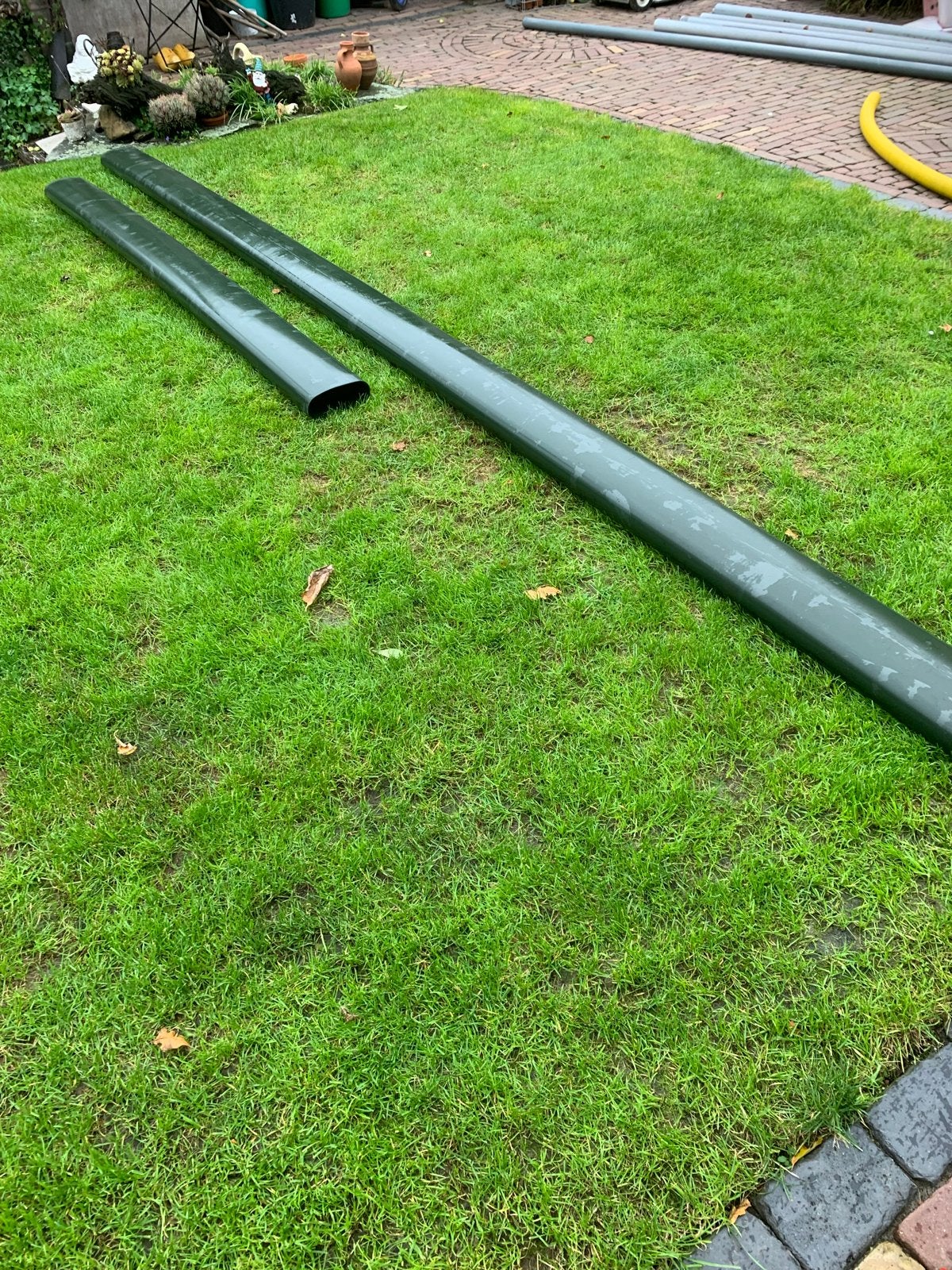 2 Dijka Air Ovaal Instortkanaal 190/90mm, Ophalen, Pvc, 6 meter of meer, Nieuw