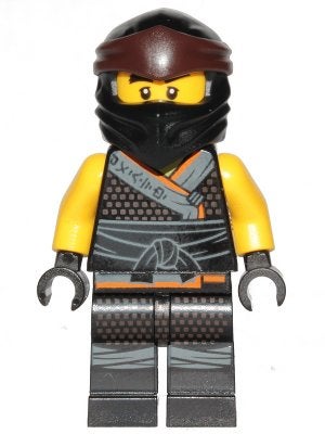 LEGO Ninjago njo0551 Cole - Legacy, Sons of Garmadon Robe, Gebruikt, Lego, Ophalen of Verzenden, Minifiguur