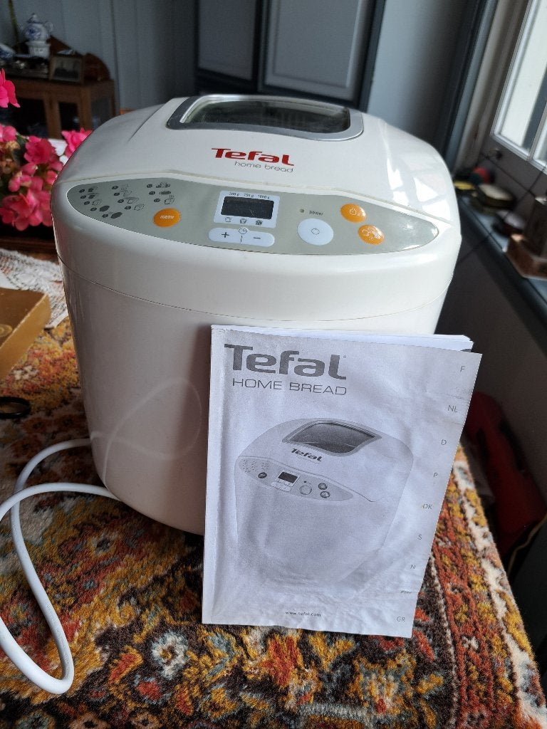 Tefal broodmachine, Ophalen, Gebruikt, Zonder timer, Kijkvenster