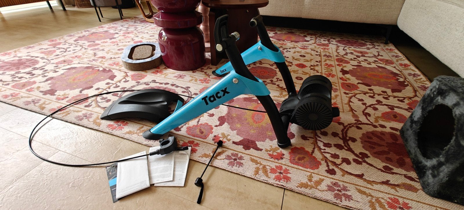 Tacx Boost Fietstrainer - Zo goed als nieuw, Ophalen, Zo goed als nieuw, Overige typen