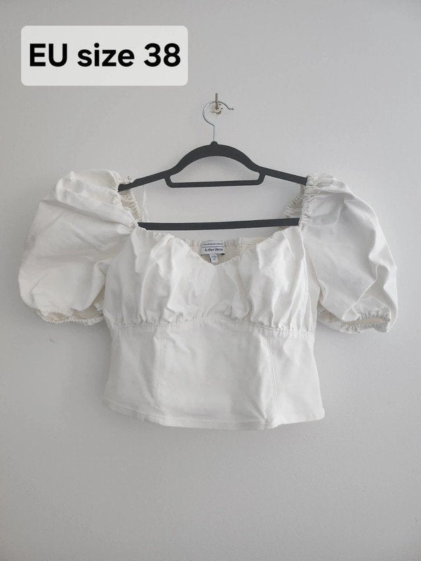 & Other Stories witte crop top maat 38, Kleding | Dames, Tops, Maat 38/40 (M), Wit, & Other Stories, Ophalen of Verzenden