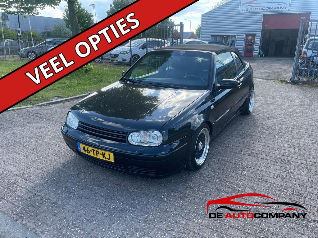 Volkswagen GOLF-CABRIOLET Volkswagen Golf VR6 Cabrio, Voorwielaandrijving, 1349 kg, Gebruikt, Zwart