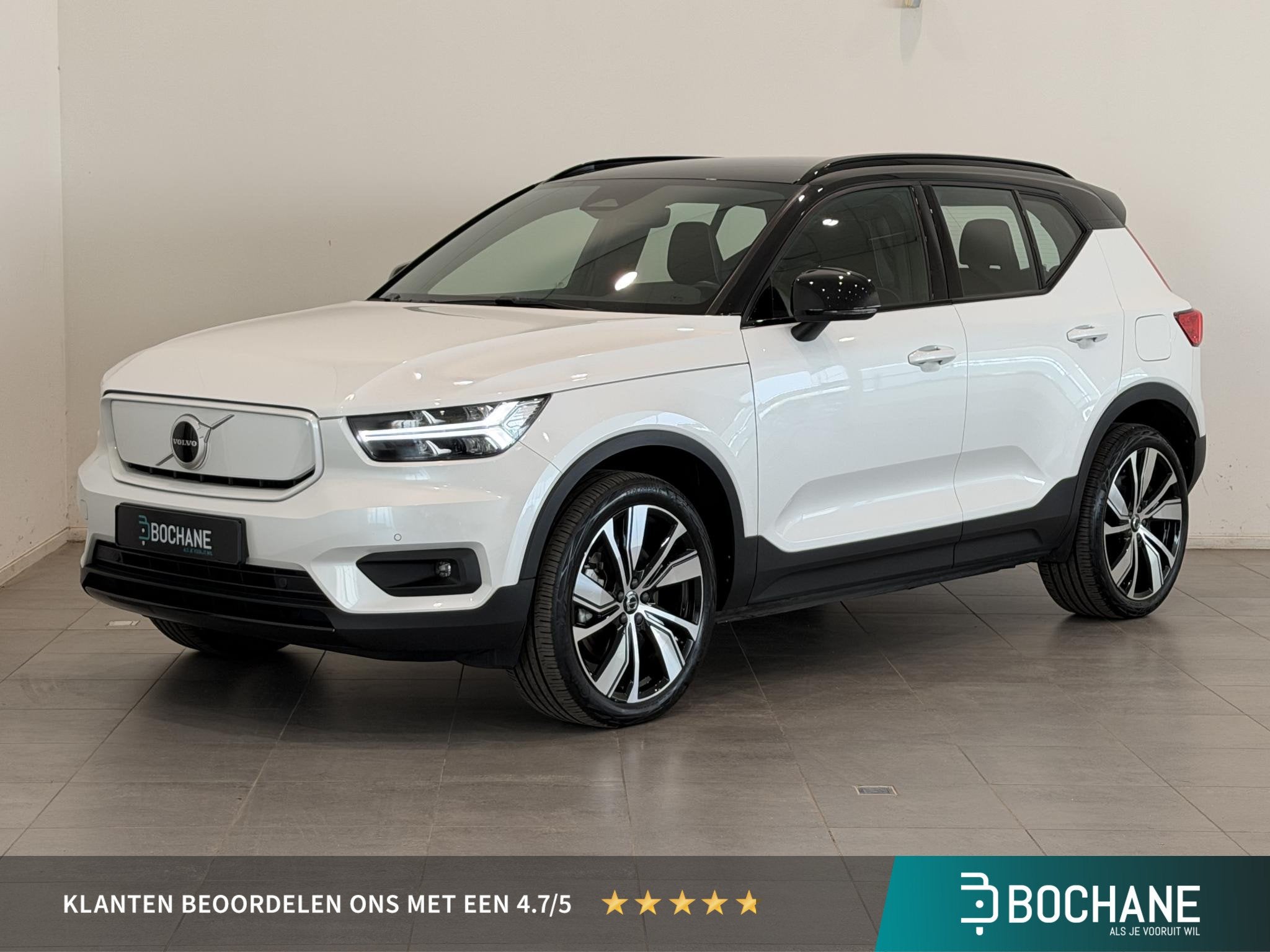 Volvo XC40 Recharge P8 AWD R-Design | 93,2% SOH | Harman Kar, Auto's, 34 min, Gebruikt, Met garantie (alle), Wit
