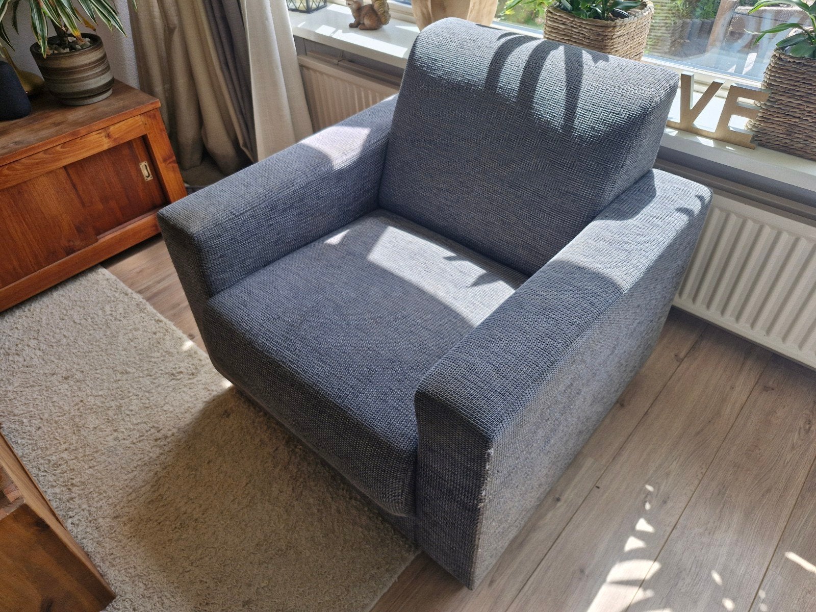 Woonkamer stoel, Ophalen of Verzenden, Gebruikt, 50 tot 75 cm