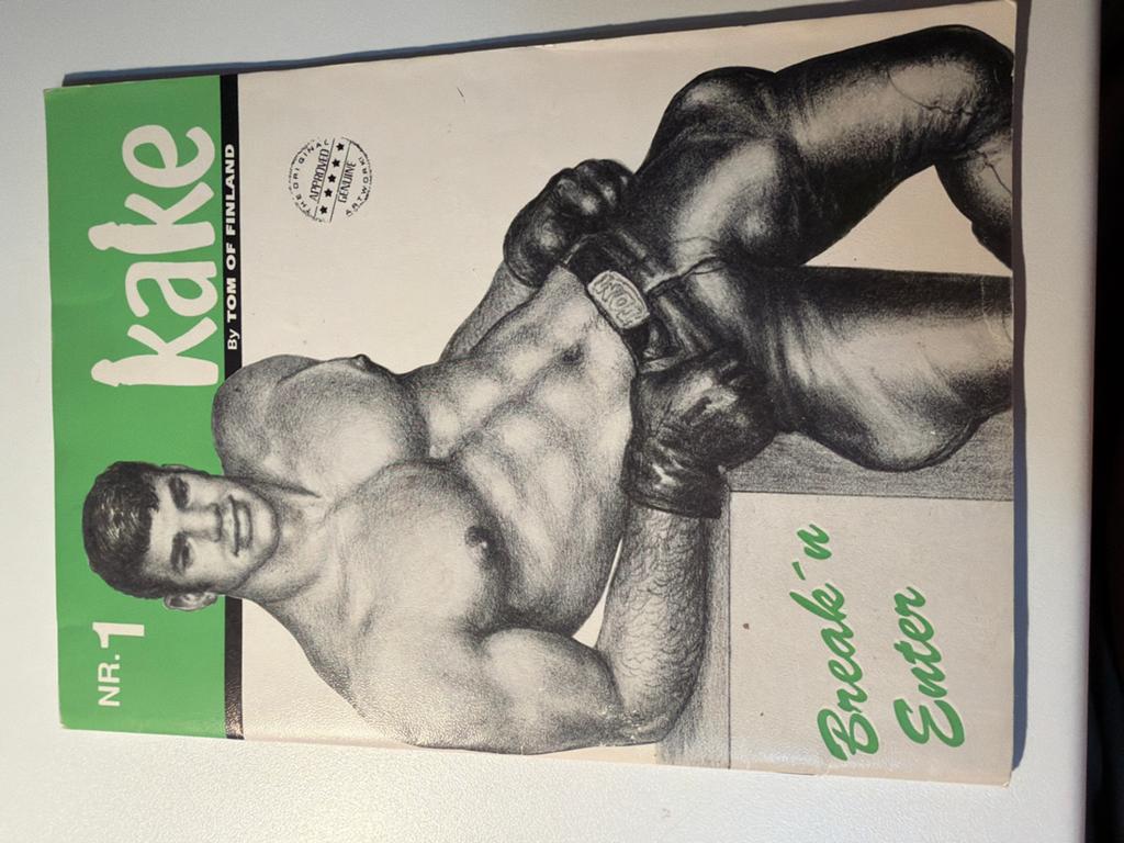Tom of Finland: Tekening, 1962 - Postkaart, Ophalen of Verzenden