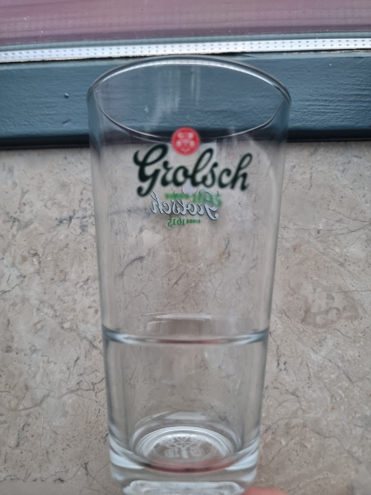 Grolsch Bierglas - Perfect voor de bierliefhebber, Ophalen of Verzenden, Nieuw, Glas of Glazen, Grolsch