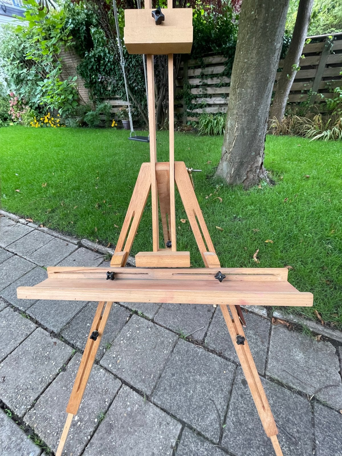 Beukenhouten schildersezel - veldezel, Ophalen of Verzenden, Gebruikt, Ezel
