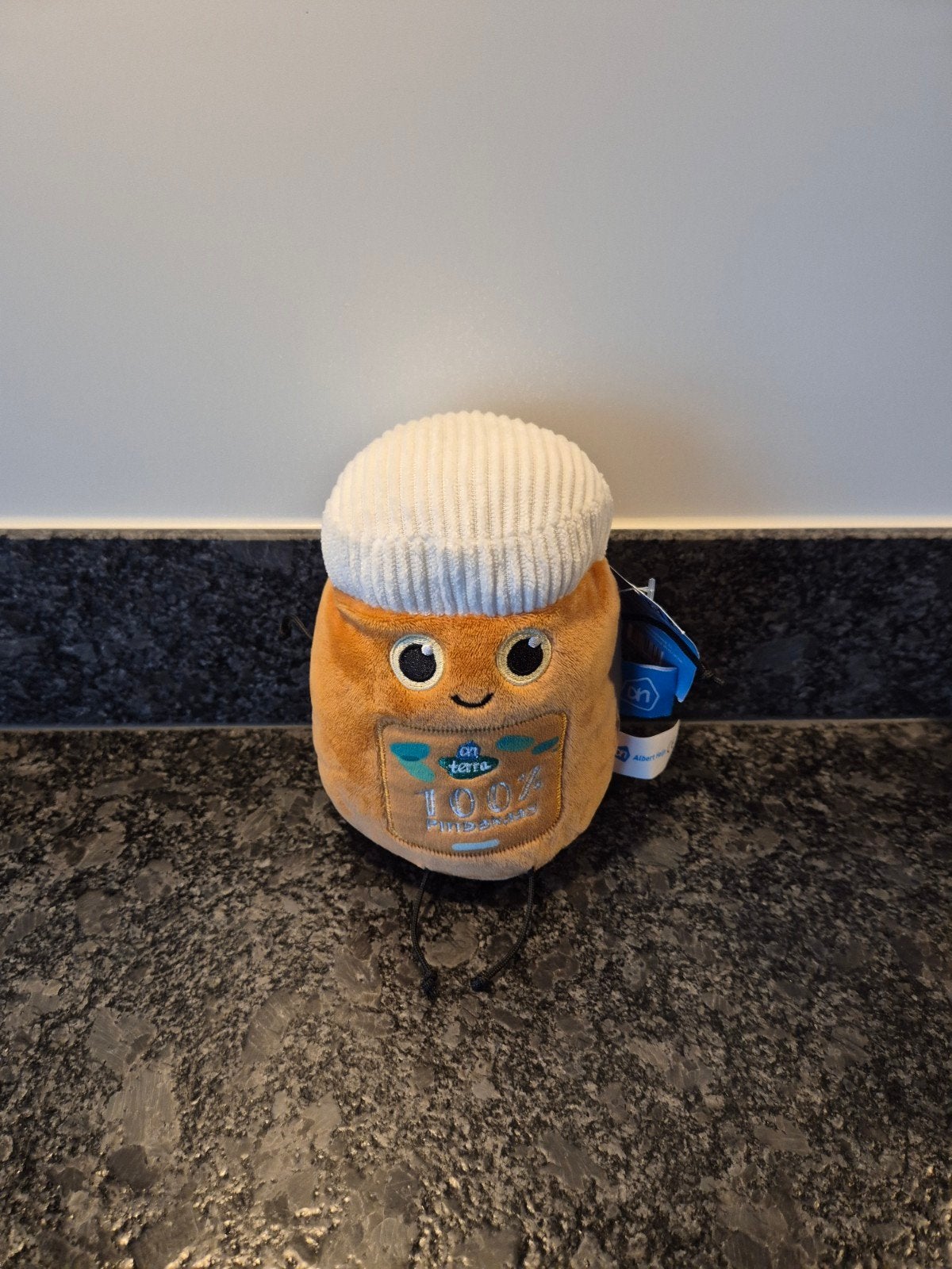 Albert Heijn - Knuffel Pindakaaspot NIEUW, Ophalen of Verzenden, Nieuw, Overige typen