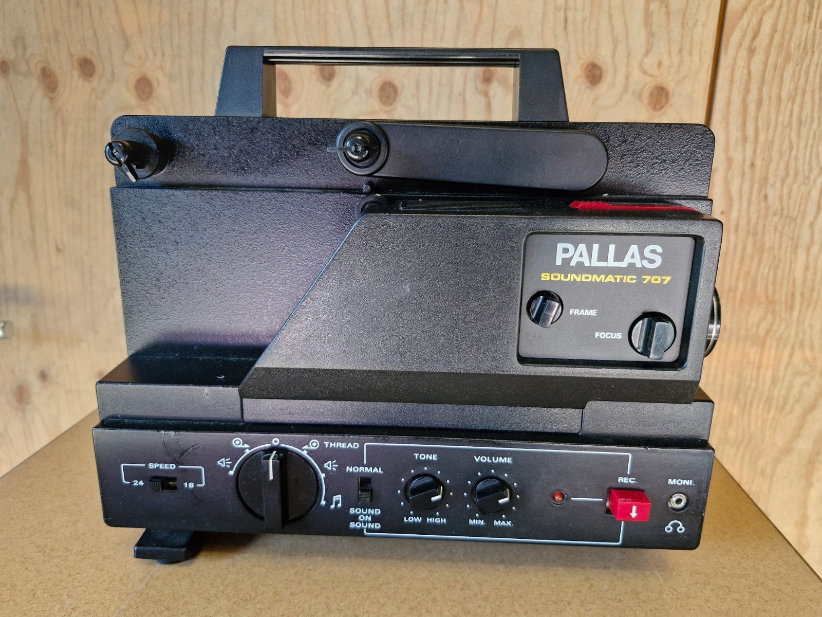 Pallas Soundmatic 707 Super 8 & Single 8 Filmprojector, Ophalen of Verzenden, Gebruikt, Overige typen