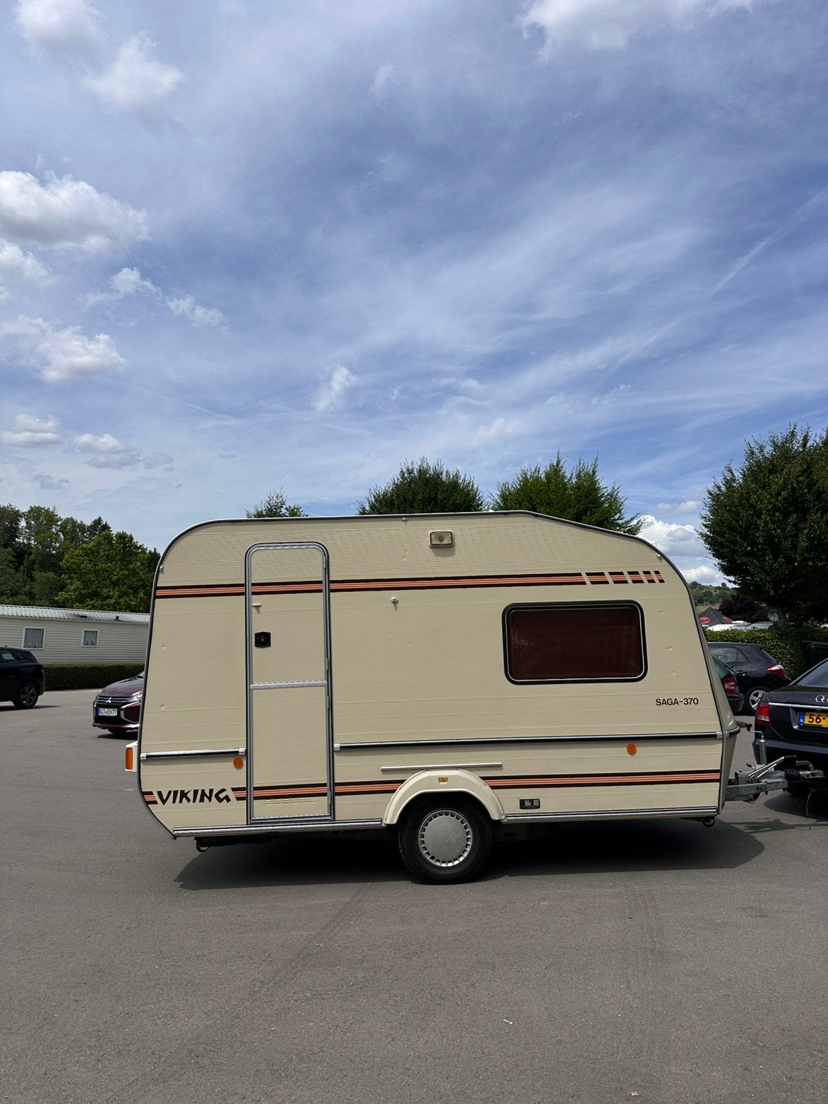 Viking saga-370 caravan ZEER NETJES!, Caravans en Kamperen, Overige merken, Standaardzit, 750 - 1000 kg, Particulier