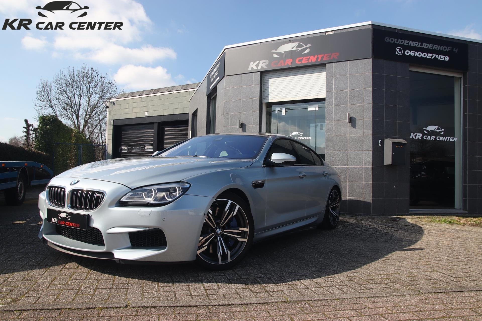 BMW 6 Serie Gran Coupé M6 Competition CARBON-HUD-360-H&K, Auto's, BMW, Bedrijf, Sedan, 1850 kg, Voorwielaandrijving