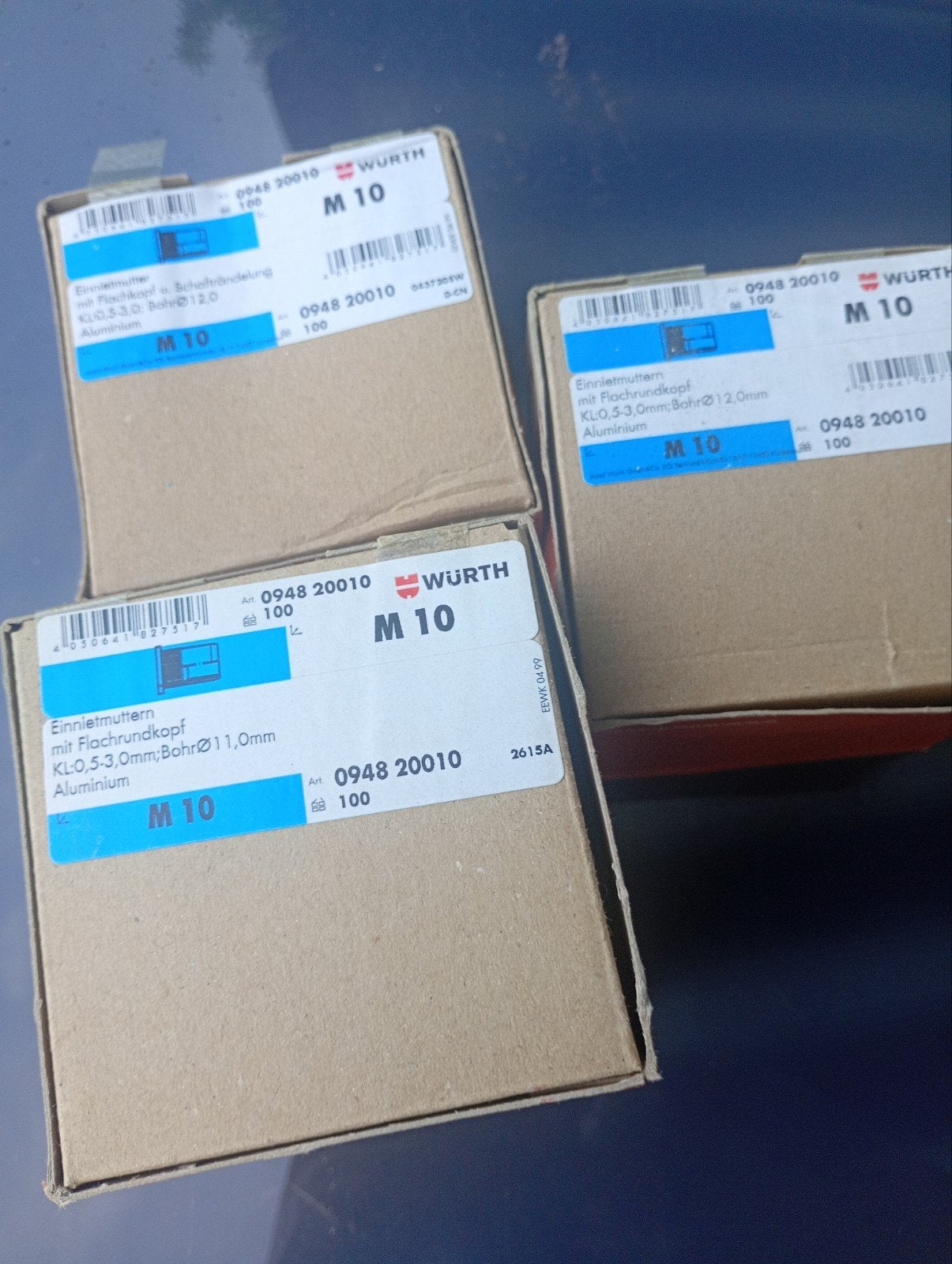 Blindklinkmoeren M10 aluminium, Sanders Verbouwingen, Nieuw, Info@sandersverbouwingen.com, De lairessestraat 23