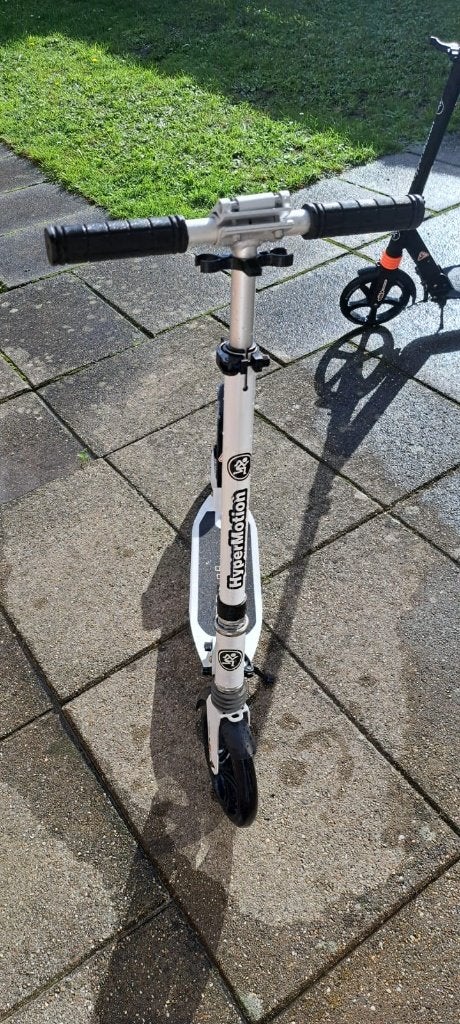 HyperMotion DRAGSTER step opvouwbaar 8-99 jaar zwart, Fietsen en Brommers, Ophalen, Gebruikt, Gewone step, HyperMotion