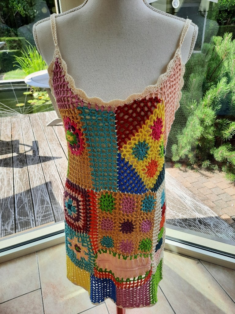 Toffe vintage jurk MOSNOVA - S, Kleding | Dames, Mosnova, Overige kleuren, Verzenden, Zo goed als nieuw
