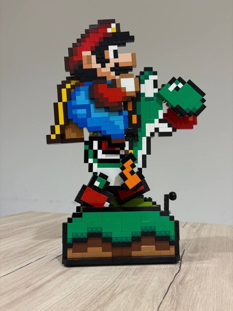 Lego 71438 Super Mario World: Mario & Yoshi, Overige thema's, Lego, Ophalen of Verzenden, Zo goed als nieuw