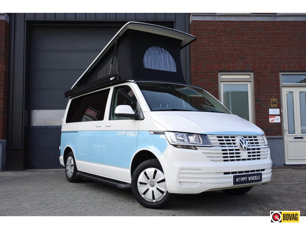 Volkswagen Transporter T6.1 buscamper 2022 59500km, Buscamper of Camperbus, Volkswagen, Bedrijf, Koelkast